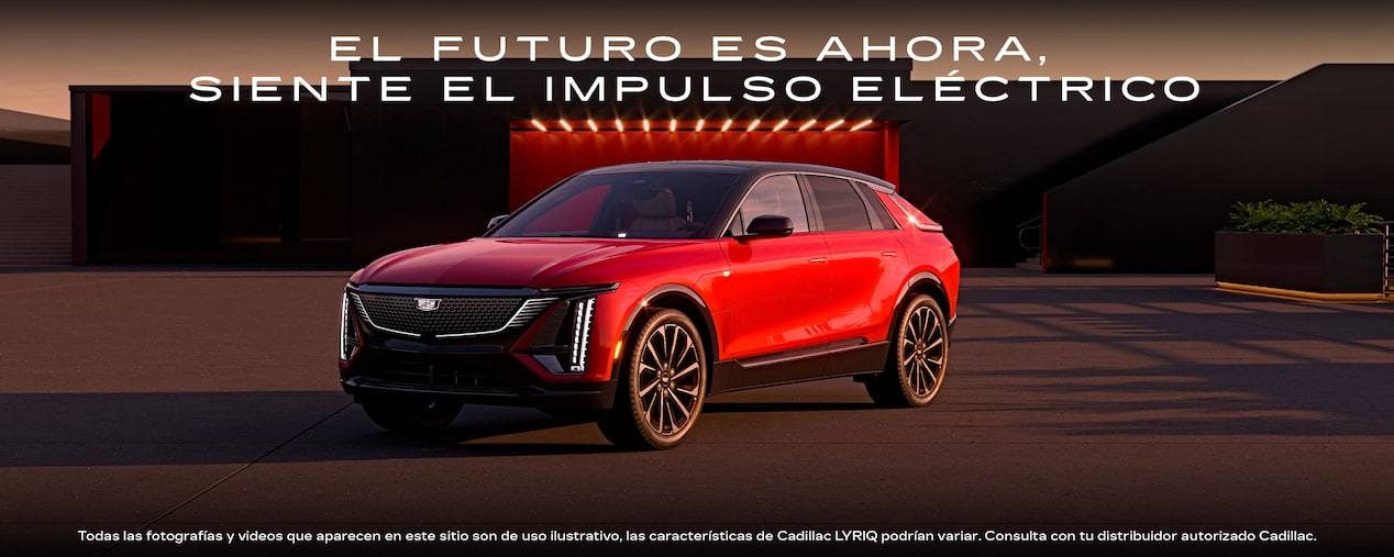 ¡El futuro eléctrico ya está aquí! Siente el impulso, lujo e innovación de la nueva familia de vehículos eléctricos Cadillac